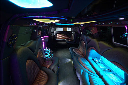 stretch limousine lounge