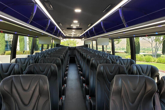 charter bus seating